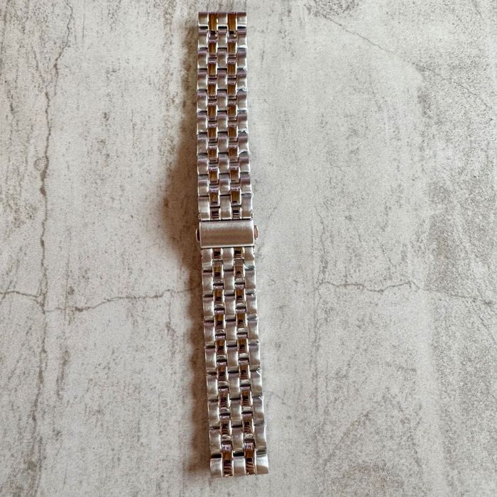 Bransoleta stalowa do zegarka 20 mm – NOWA – męska – solidna
