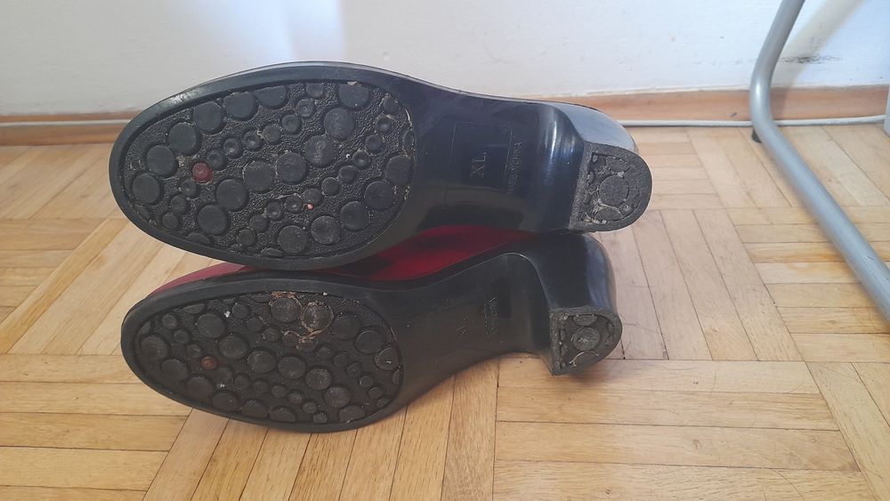 Kalosze na obcasie,gumaki 38