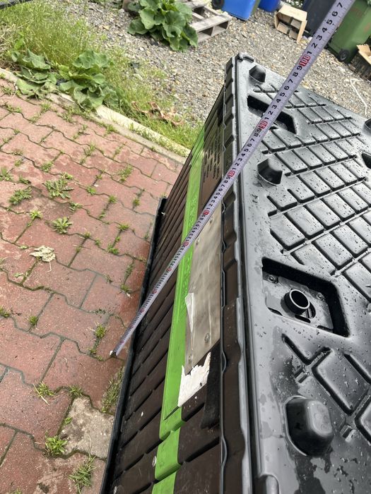 Skrzyniopaleta plastikowa skladana skrzynia paleta pudło