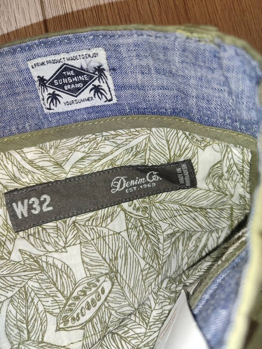 Шорти хакі W32 ( M) Denim&Co / нові