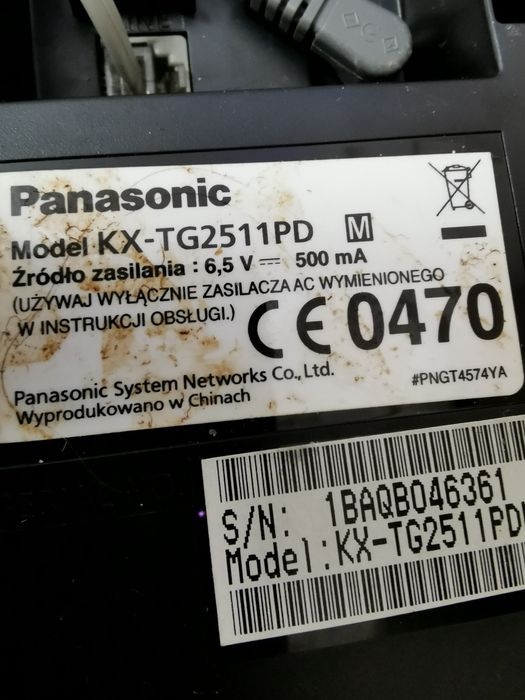 Telefon stacjonarny Panasonic