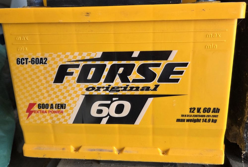 Акумулятор б у 60 Forse