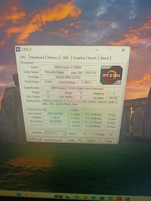 Продам пк ryzen7 2700x/rtx 3060
