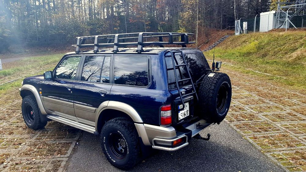 Nissan Patrol Y61, 7 osobowy, full opcja, skóra, stan jak