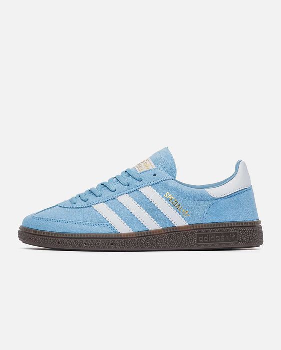 Мужские кроссовки Adidas Spezial "White-Blue" 1. Размеры 41-45