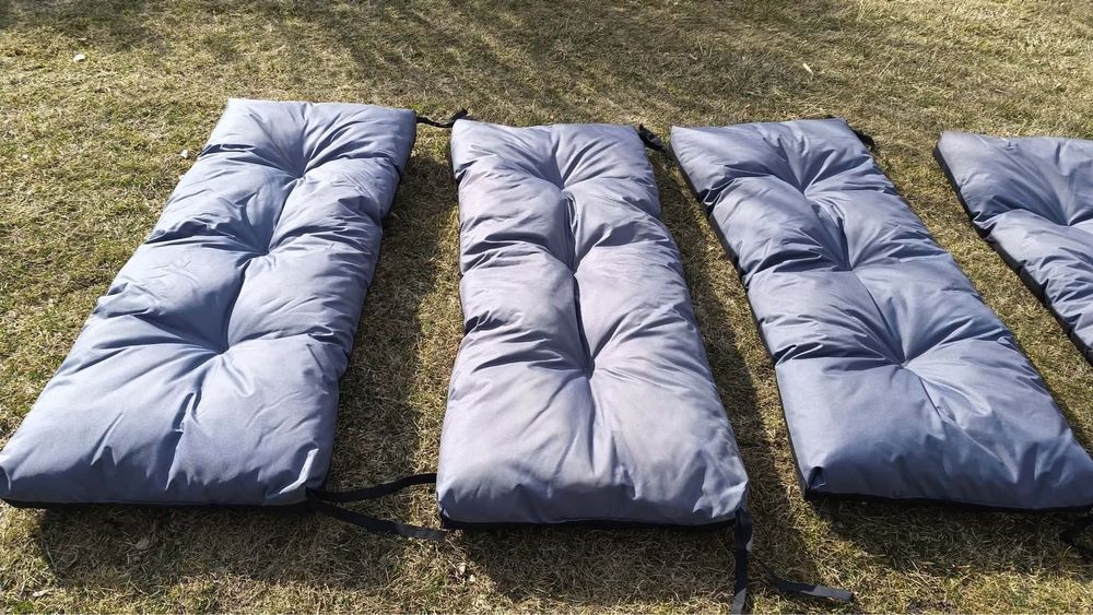 Poduszki materace na palety ogrodowe ze skrzynią