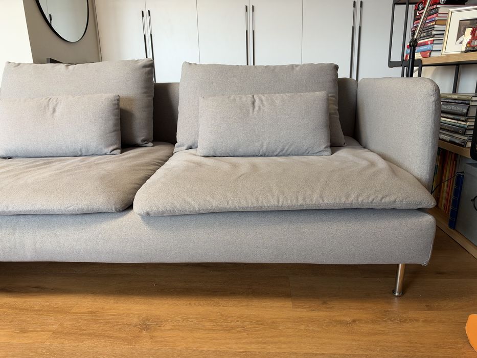 Sofá Söderhamn 4 lugares com chaise longue da IKEA