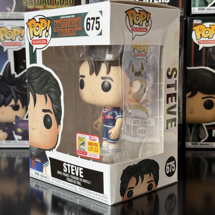 Funko pop stranger things steve 675 / функо поп дивні дива стів 675