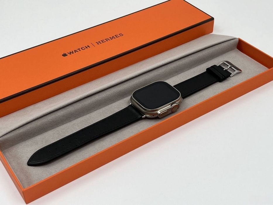 Кожаный ремешок Hermes Single Tour для Apple Watch