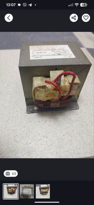 Трансформаторы БЖТ от микроволеовки 700вт для импульсной сварки