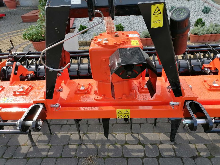 Brona wirnikowa aktywna 2m Shaktiman, wał packer NOWA,cena brutto