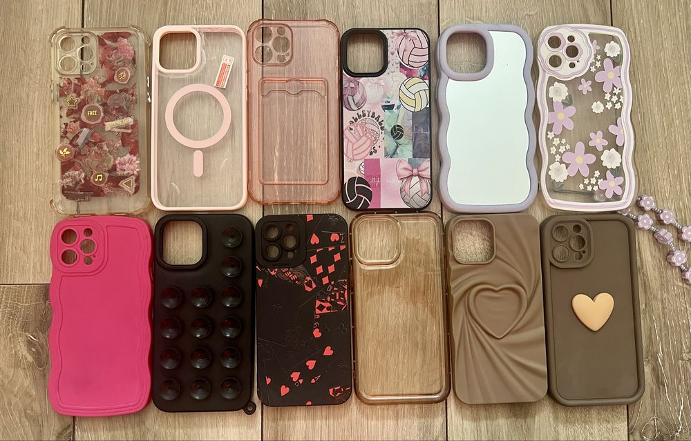 Продам чехли б/у 12 шт на Apple iPhone 12 Pro Max