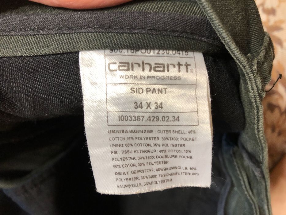 штани Carhartt W34 L34