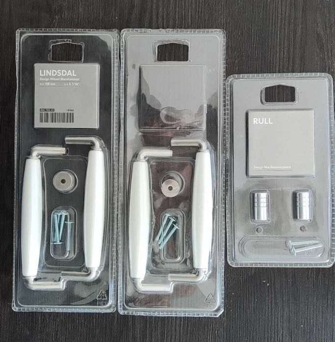 Puxadores Lindsdal e Rull - IKEA