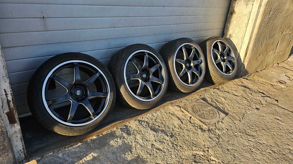 Koła 19" Enkei Izumo + Dunlop Sport Maxx RT2 245/40R19 (2024 r., 90%) | 5x120 |