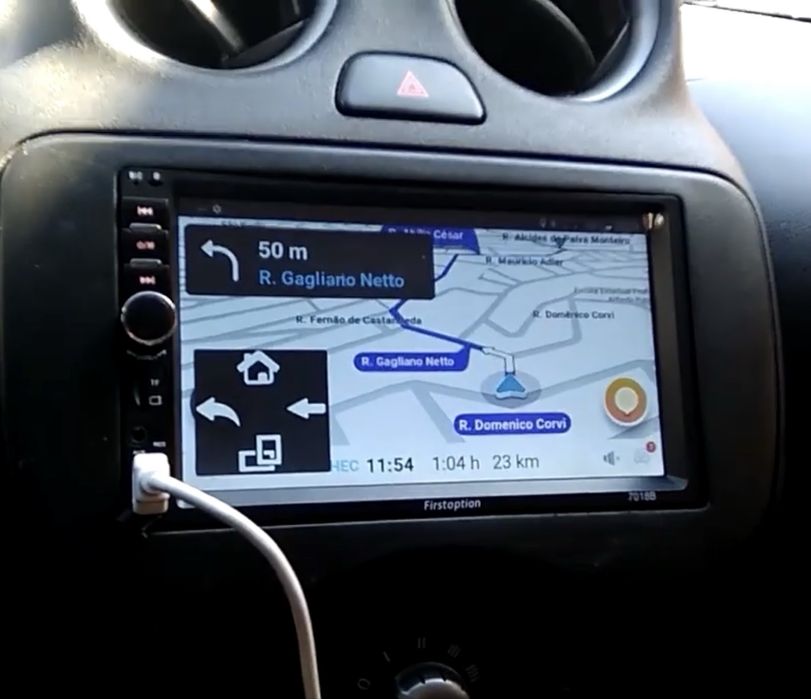 Auto Rádio 2 Din Universal NOVO / GPS / Atende Chamadas / Bluetooth / USB etc