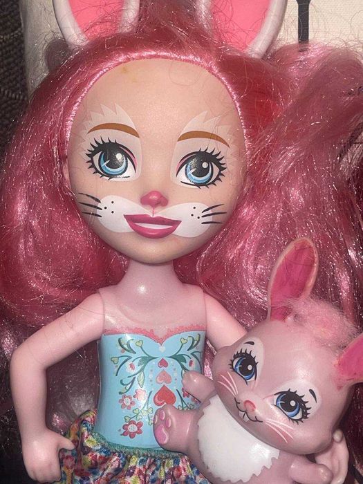Великі ляльки Кролик,Олень та Лисиця  Enchantimals Mattel 2017 35 см.