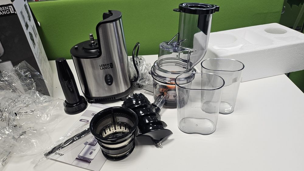 Wyciskarka wolnoobrotowa LEBENLANG LBSS3937 – NOWA – outlet