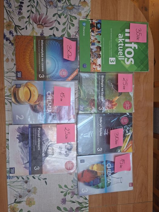 Podręczniki 2 i 3 klasa licum/technikum