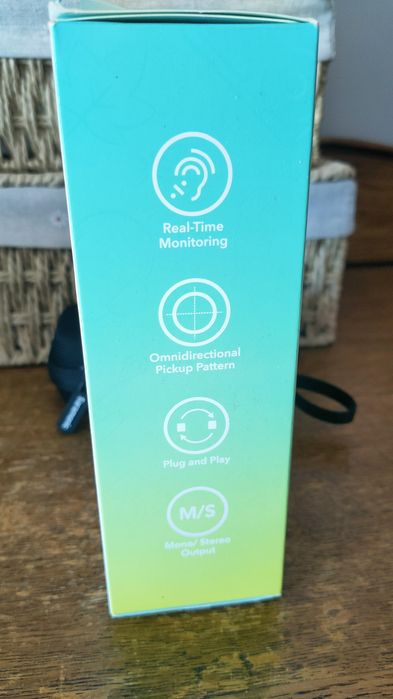 Saramonic blink500 ProX Q4 zestaw mikrofonów pod Iphone