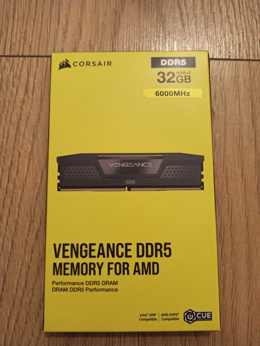 Pamięć RAM DDR5 Corsair Vengeance 32GB (2x16GB) 6000 CL30