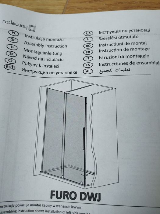 Kabina prysznicowa FURO