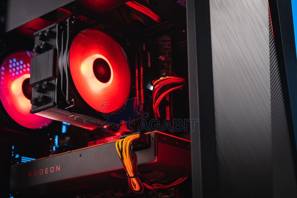ЗЛІСТЬ! RX 6700 XT+Ryzen 5 5600X+DDR4 32GB+M.2 SSD 500GB –  Ігровий комп'ютер ПК для ігор геймерський игровой компьютер