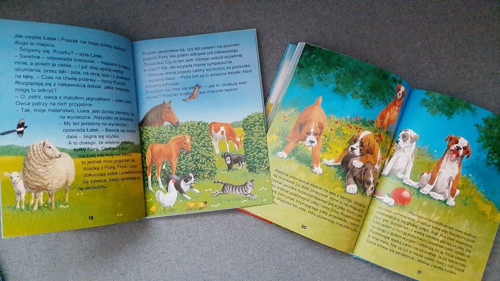 Komplet 6książek o zwierzątkach Bob Bambton John Francis Ray Cresswell