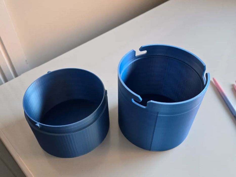 Organizador de Pincéis e Canetas Rotativo