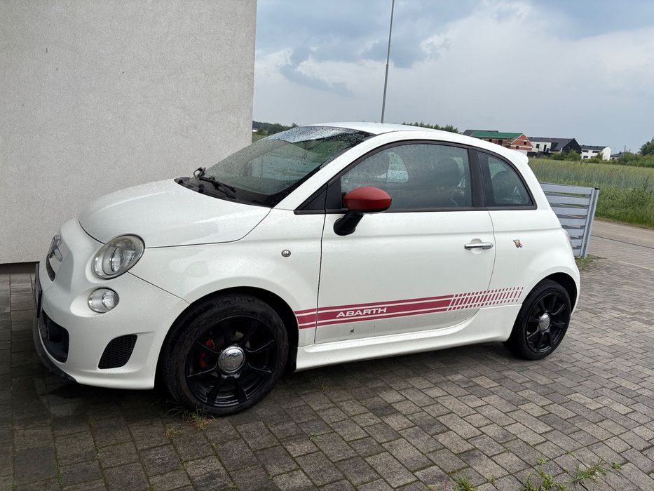 Fiat 500 Fiat 500 stylizacja Abarth, 2008, 133 tys.