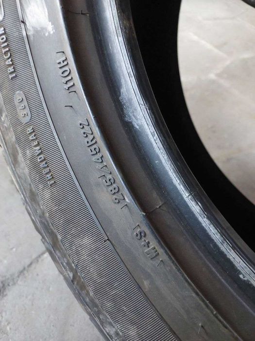 Шини 285/45 R22 пара літо Goodyear 7мм 2020 рік