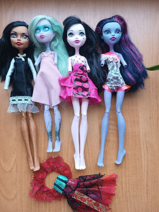 Монстер хай Monster high Хані Робека Твайла Хоулін Нефера Джейн Лора
