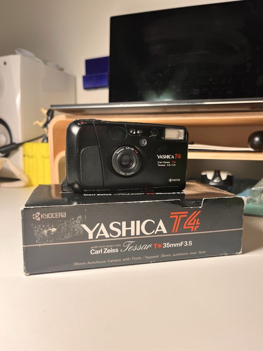 Yashica T4 po serwisie