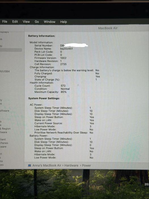 MacBook Air 13″ Rose Gold M1 2020 / 8 GB RAM / 256 GB SSD