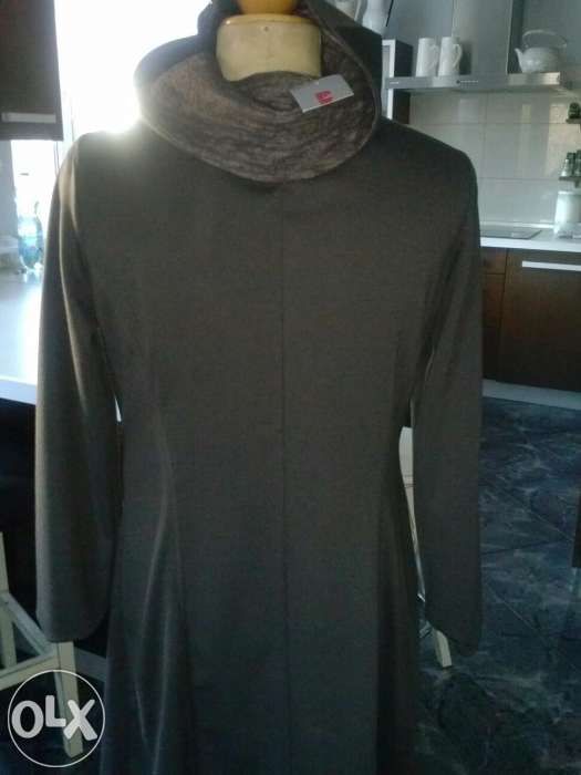 sukienka z dzianiny dresowej