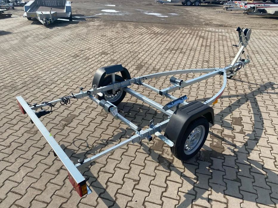 Temared Dostawa Przyczepka Podłodziowa Dmc750kg Łódź Do 4,3M