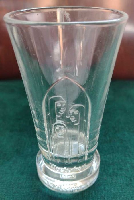 Stary Kieliszek szkło Melisana Klosterfrau Melissengeist Melisana