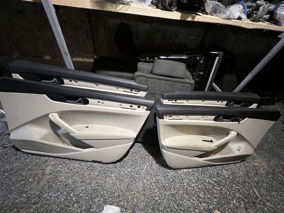 Дверні Карти обшивка двери Volkswagen Passat B7 usa  Пассат б 7 USA