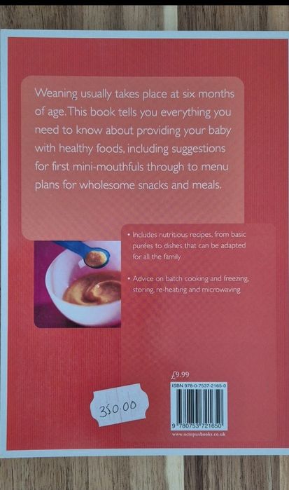 weaning, which foods to introduce and when