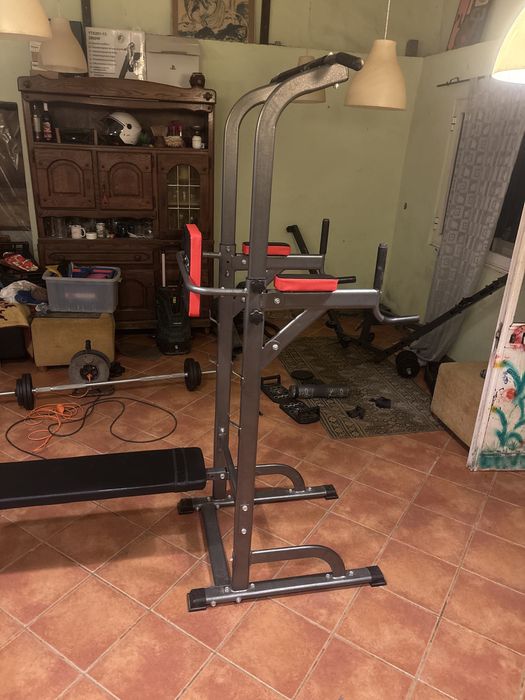 Maquina de exercicio multiuosos