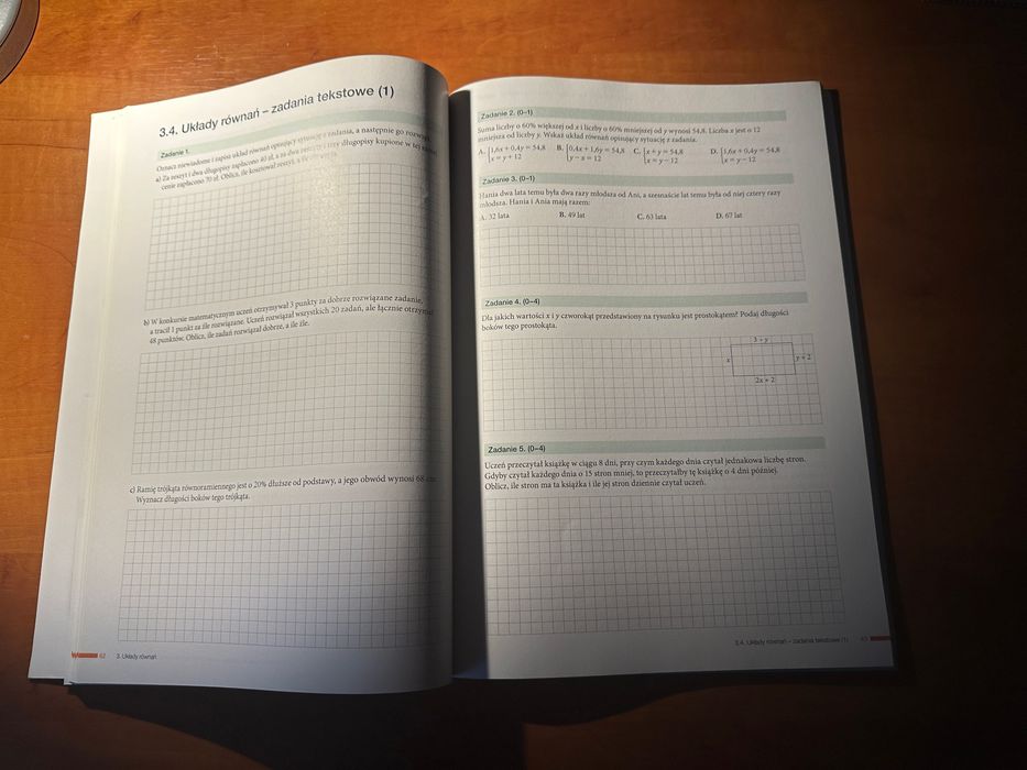 Matematyka Maturalne karty pracy zestawy zadań kl. 1