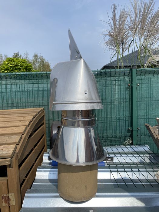 Nasada obrotowa na komin/strażak