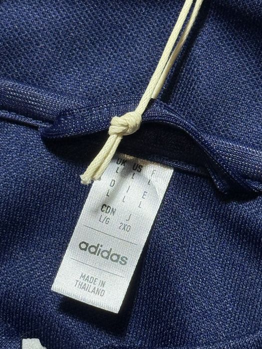 Adidas кофта оригинал олимпийка L размер синяя новая