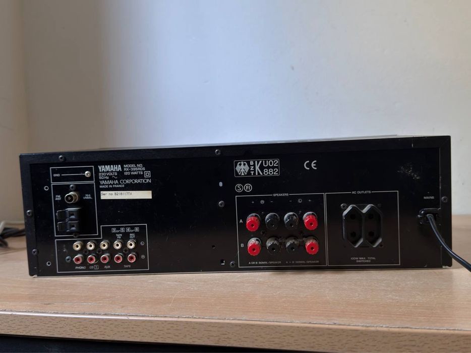 Ресивер Yamaha Natural Sound Stereo Receiver RX-395RDS