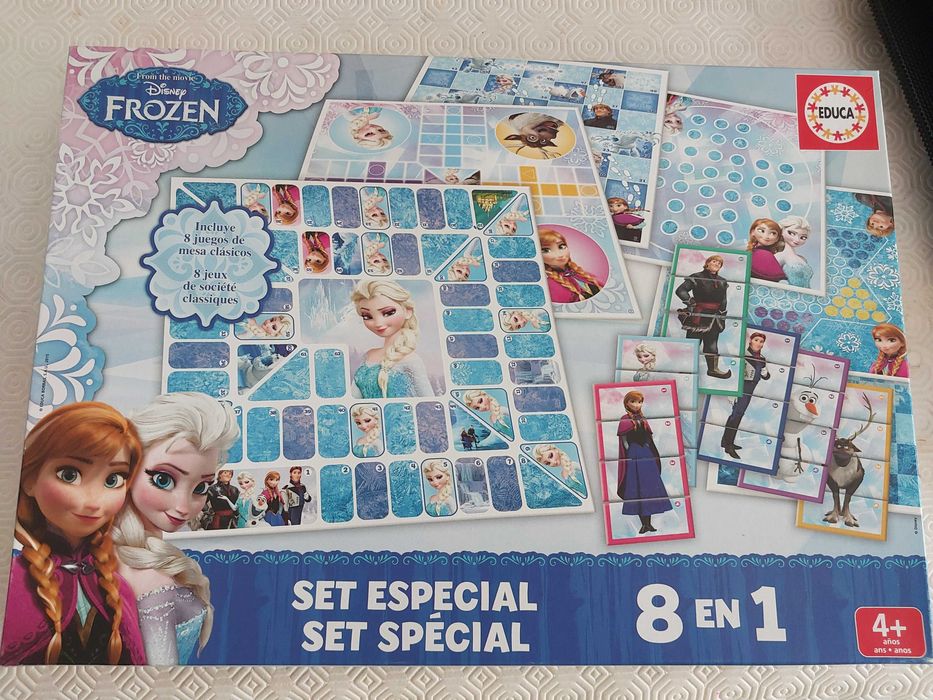 Jogo de tabuleiro do Frozen