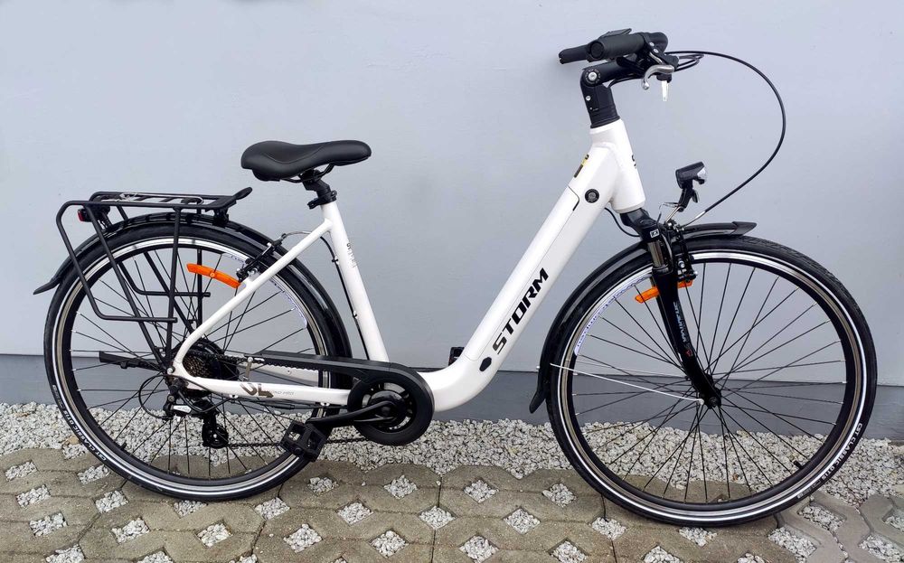 Rower Elektryczny Damka Damski STORM E-DIAMOND PRO 28″