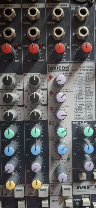 SOUNDCRAFT  MFX 8/2 Микшерный пульт! С Эфектами! Германия!