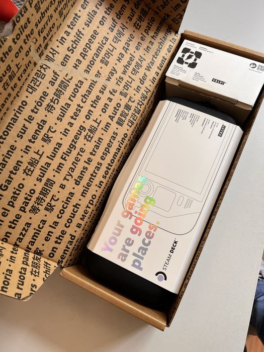 Steam deck 256GB + 128GB