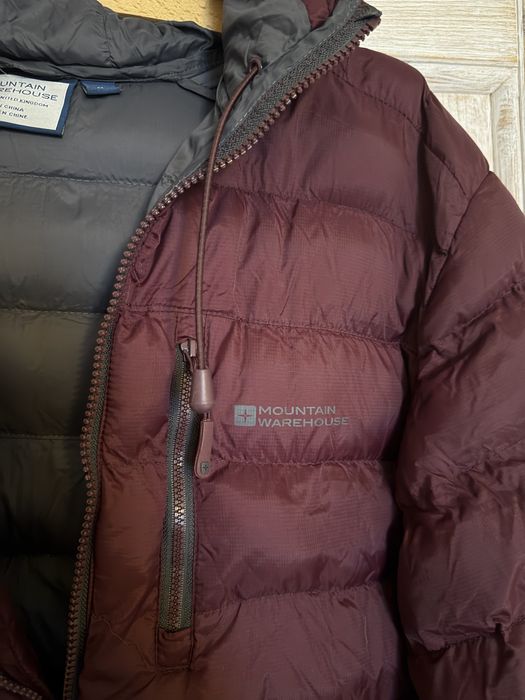 meska kurtka bordowa mountain warehouse rozmiar M
