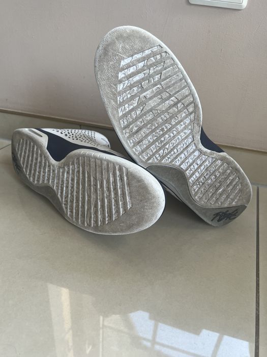 nike air jordan flight 2015 white midnight navy rozm. 43